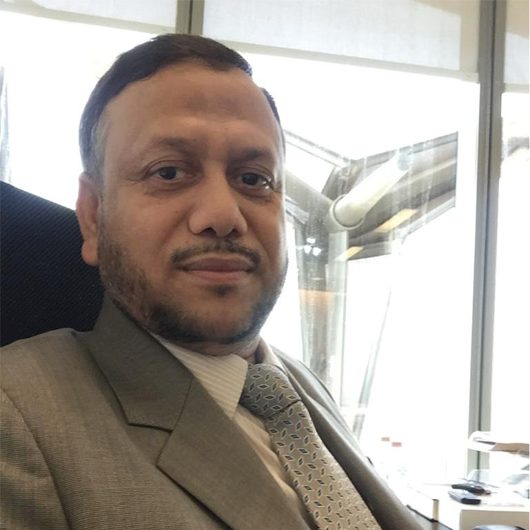Portrait of Ikram Rahman Falahi